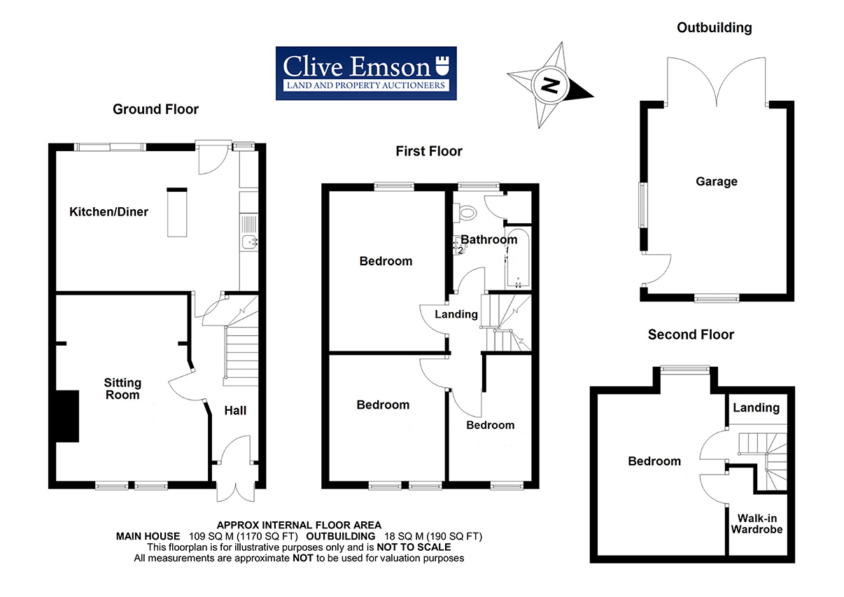 Lot: 111 - ESTABLISHED FOUR-BEDROOM TERRACE HOUSE FOR IMPROVEMENT -